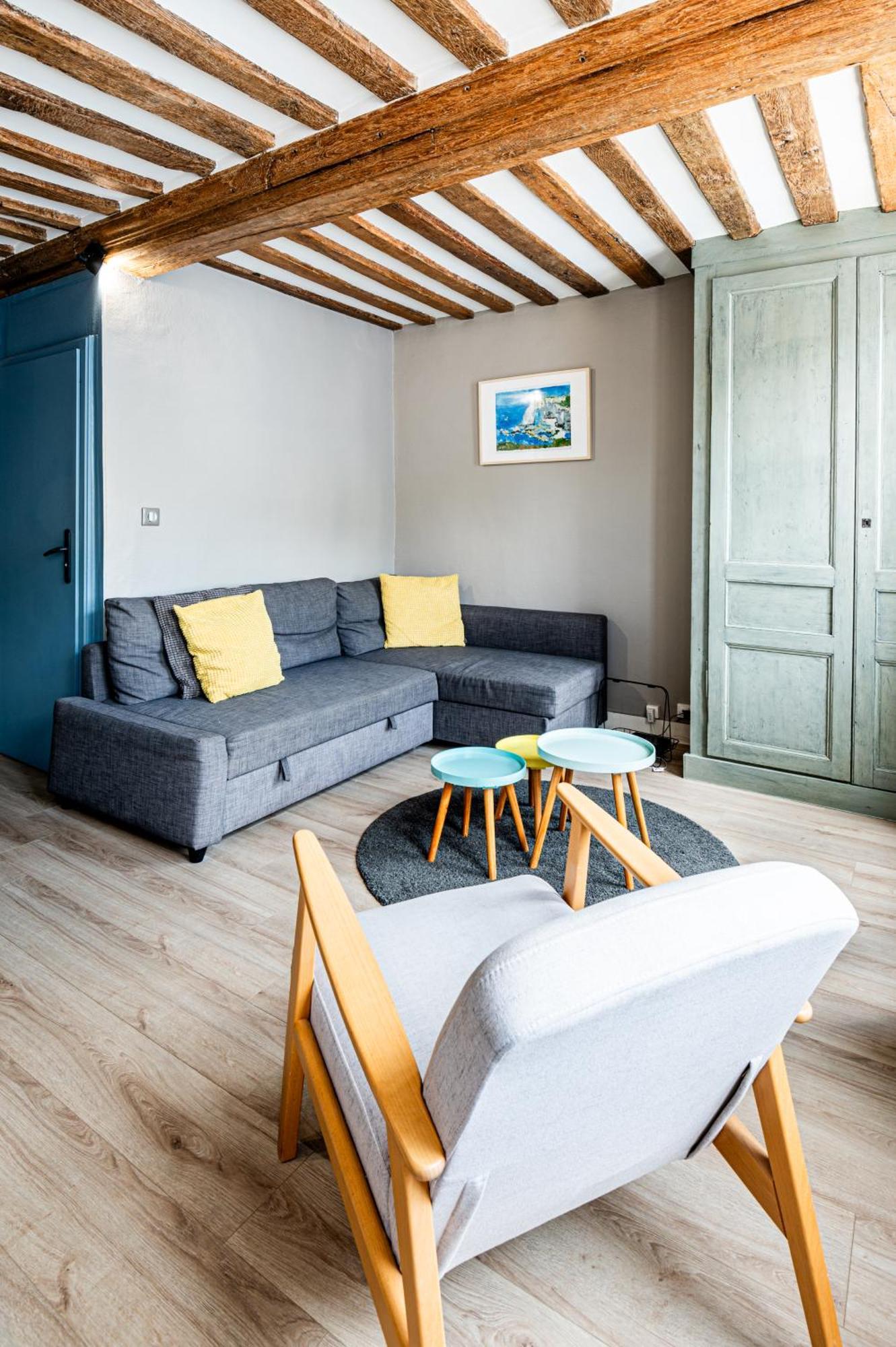 Апартаменты Cosy Loft - Plein Centre D'Онфлёр Экстерьер фото