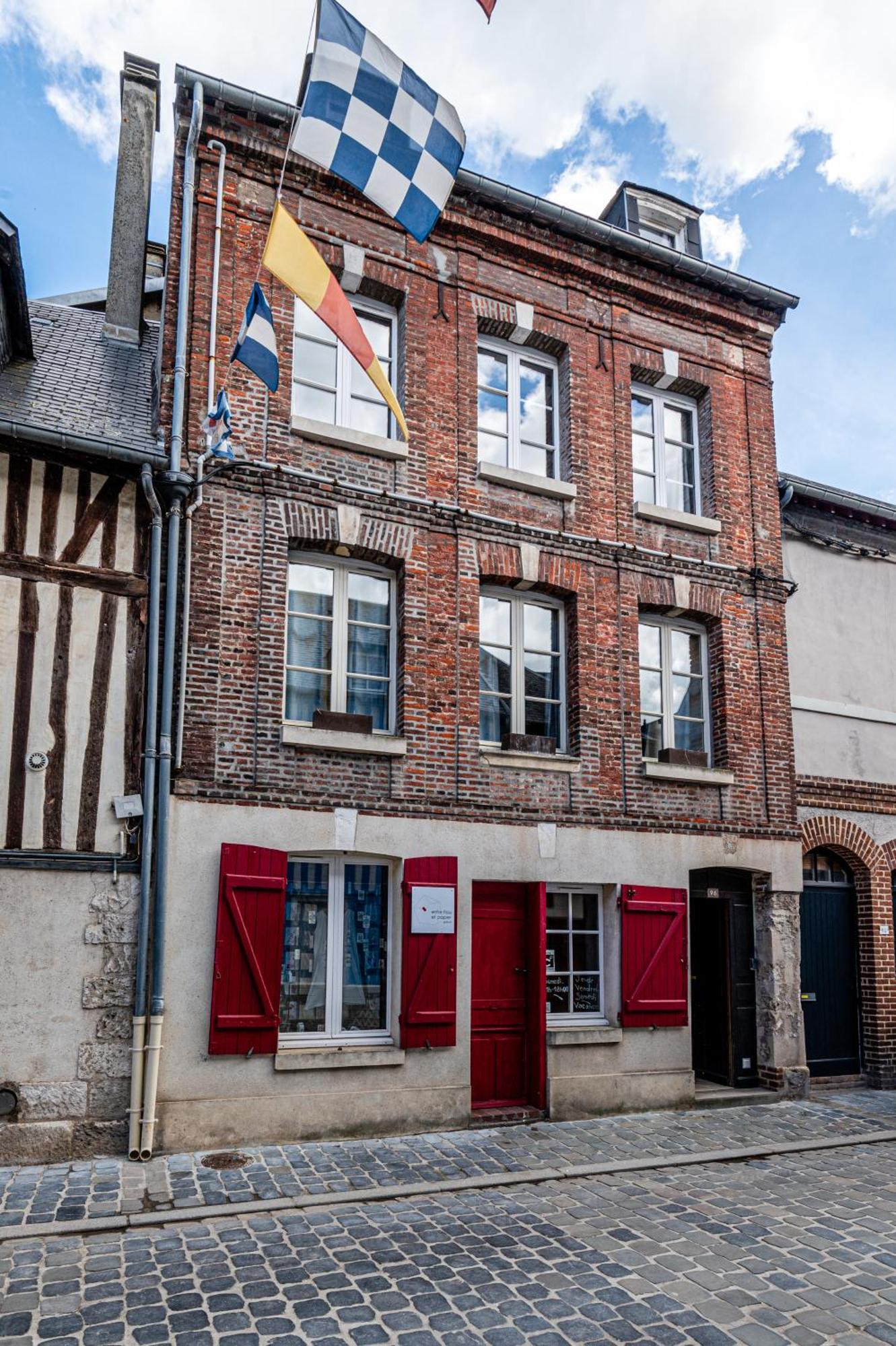 Апартаменты Cosy Loft - Plein Centre D'Онфлёр Экстерьер фото